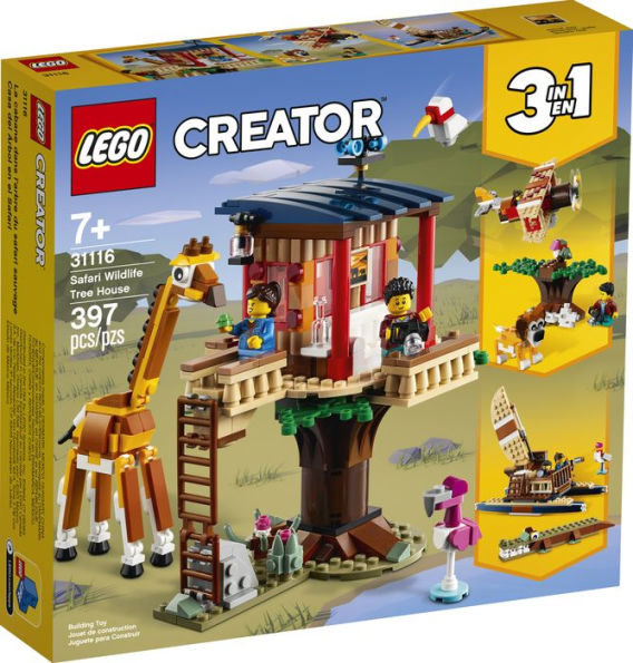 LEGO® Creator Safari Wildlife Tree House 31116 (Retiring Soon)