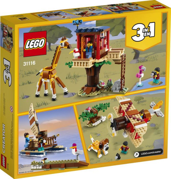 LEGO® Creator Safari Wildlife Tree House 31116 (Retiring Soon)