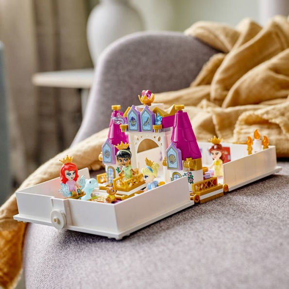 pause Cellar Revenue LEGO® Disney Princess Ariel, Belle, Cinderella and Tiana's Sto 43193  (Retiring Soon) by LEGO Systems Inc. | Barnes & Noble®