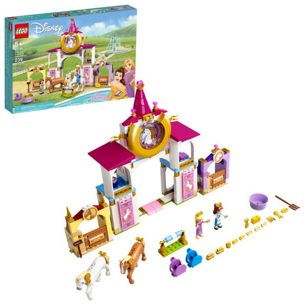 LEGO® Disney Princess Belle and Rapunzel's Royal Stables 43195