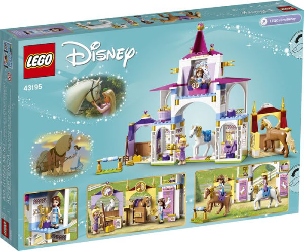 LEGO® Disney Princess Belle and Rapunzel's Royal Stables 43195