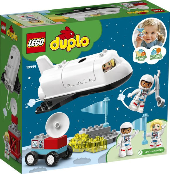 LEGO DUPLO 3 in 1 Space Shuttle Adventure Toy, Kids Role Playing