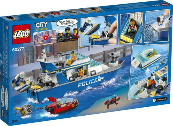 LEGO® City Police Patrol Boat 60277 (Retiring Soon)