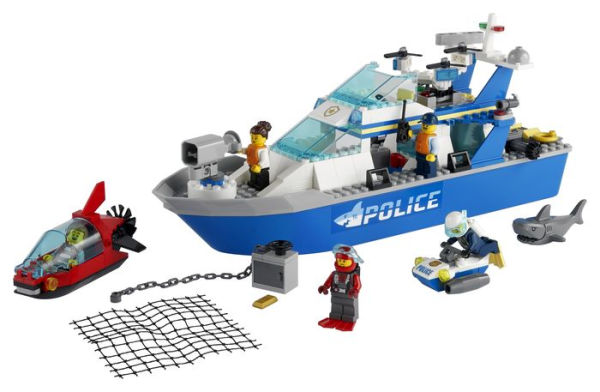 LEGO® City Police Patrol Boat 60277 (Retiring Soon)