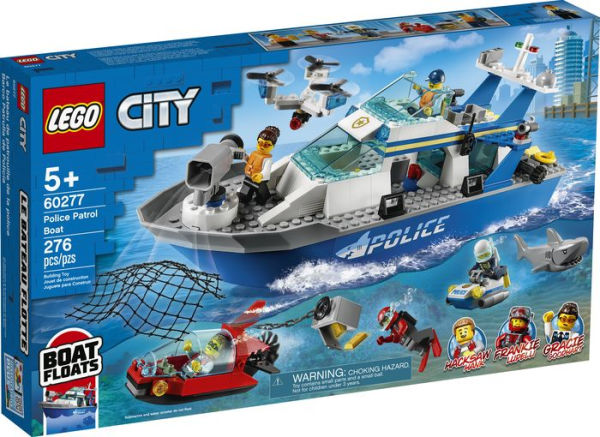 LEGO® City Police Patrol Boat 60277 (Retiring Soon)