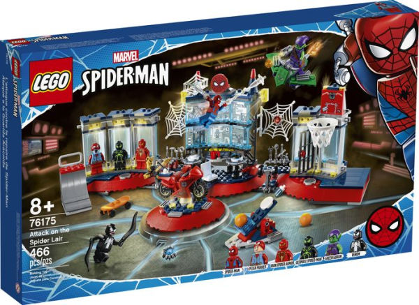 LEGO Super Heroes Marvel Spider-Man -Attack on the Spider Lair 76175 (Retiring Soon)