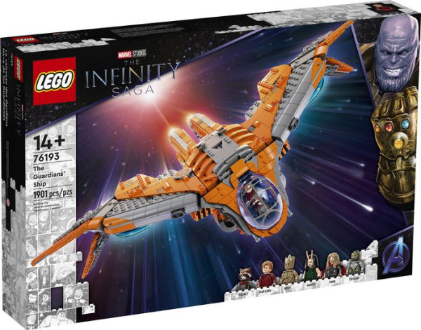 lego guardians of the galaxy ship