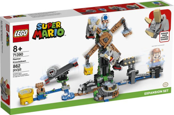 LEGO Super Mario Reznor Knockdown Expansion Set 71390 (Retiring Soon)