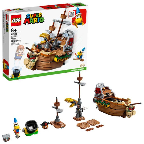 LEGO Super Mario Bowsers Airship Expansion Set 71391 Building Kit (1,152 Pieces) (Retiring Soon)