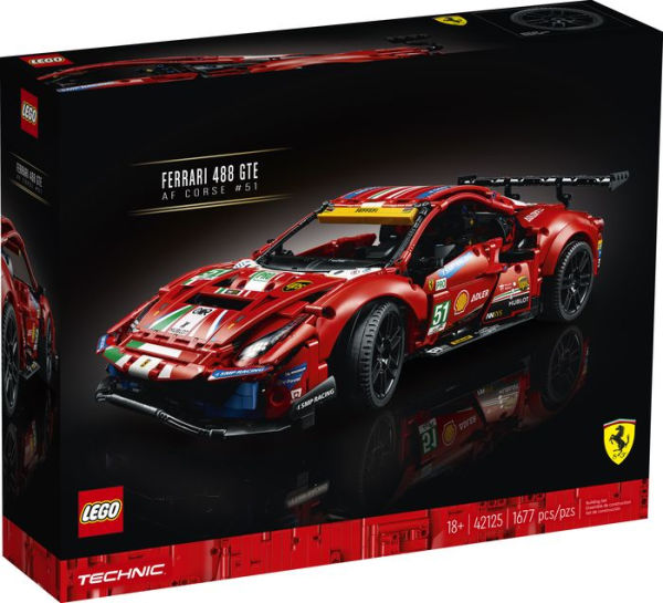 Welcome to the drive of your life: the new LEGO® Technic™ Ferrari