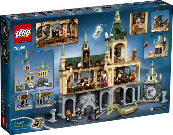  LEGO Harry Potter Hogwarts Chamber of Secrets 76389 Castle Toy  with The Great Hall, 20th Anniversary Model Set with Collectible Golden  Voldemort Minifigure and Glow-in-The-Dark Nearly Headless Nick : Toys 