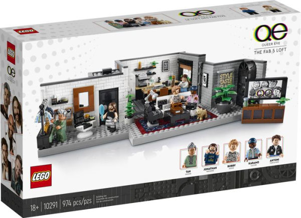 LEGO Creator Expert Queer Eye The Fab 5 Loft 10291 (Retiring Soon