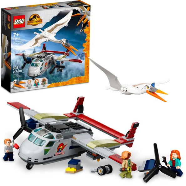 LEGO Jurassic World Quetzalcoatlus Plane Ambush 76947