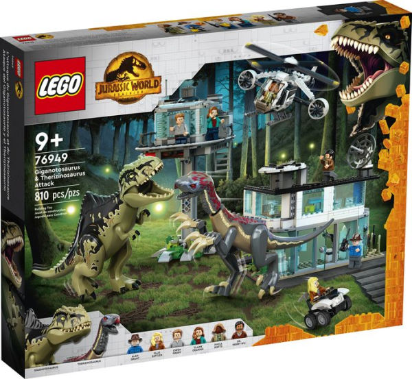 LEGO Jurassic World Giganotosaurus & Attack 76949 by LEGO Systems Inc. | Barnes Noble®
