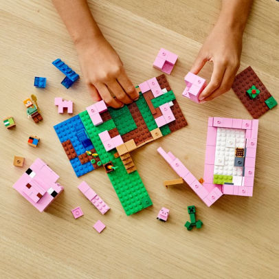 Lego Minecraft The Pig House By Lego Systems Inc Barnes Noble
