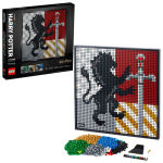 Alternative view 1 of LEGO® ART Harry Potter Hogwarts Crests 31201 (Retiring Soon)