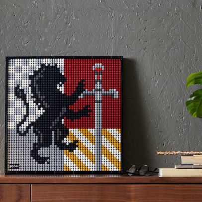 mischief managed lego harry potter crests