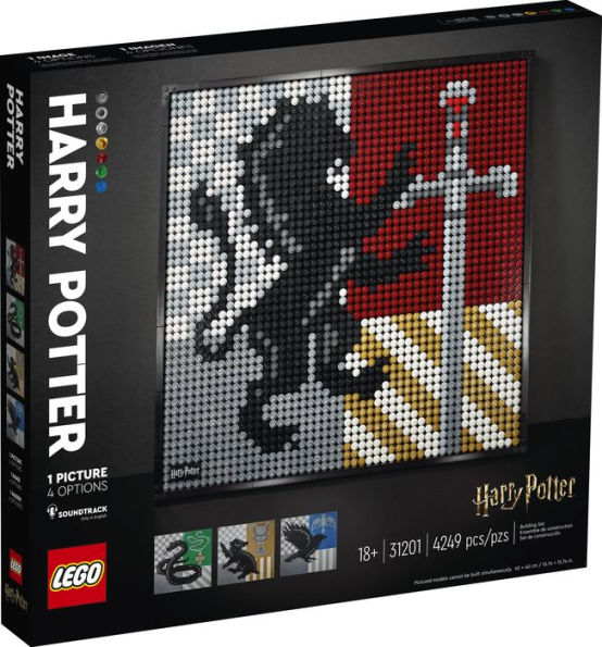 LEGO® ART Harry Potter Hogwarts Crests 31201