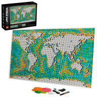 Title: LEGO® ART World Map 31203