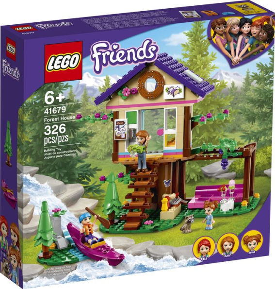 LEGO Friends Forest House 41679 Building Kit; Forest Toy with a Tree House;  Great Gift for Kids Who Love Nature; New 2021 (326 Pieces)