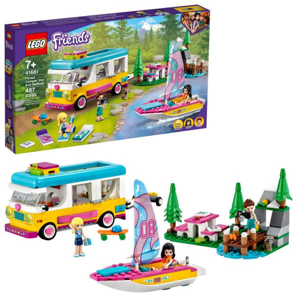LEGO® Friends Forest Camper Van and Sailboat 41681 (Retiring Soon)