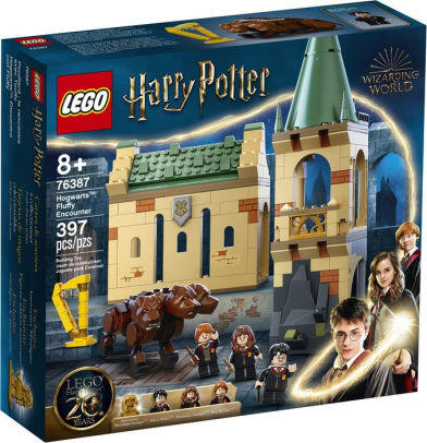 lego harry potter hogwarts fluffy encounter