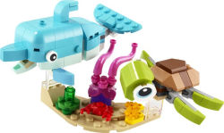Alternative view 3 of LEGO Creator Dolphin and Turtle 31128