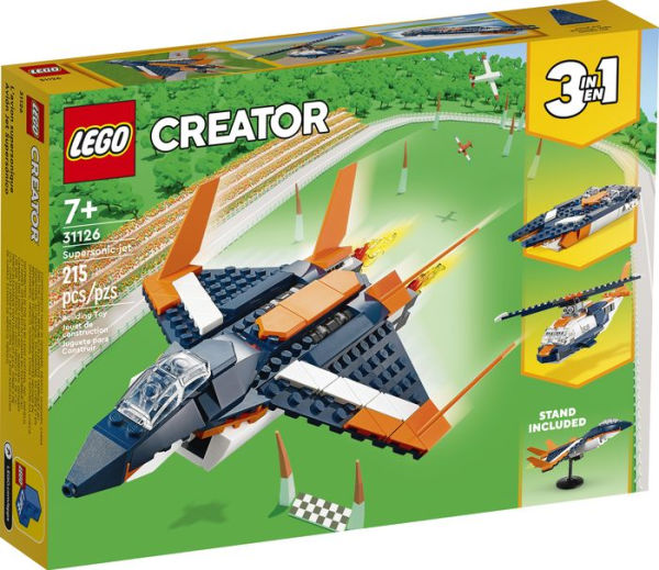 LEGO Creator Supersonic-jet 31126