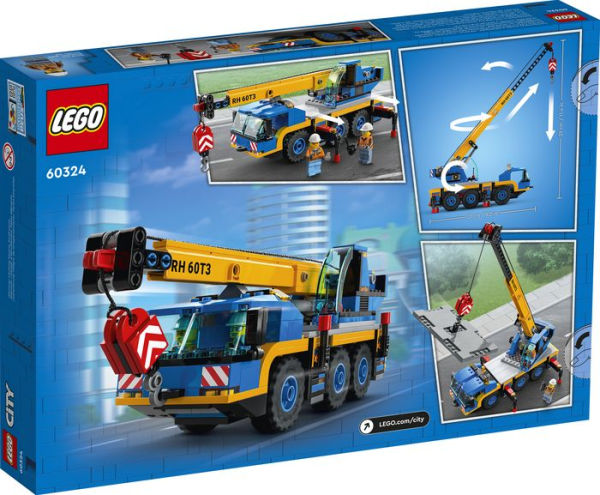 Bukser Gods farvestof LEGO City Great Vehicles Mobile Crane 60324 by LEGO Systems Inc. | Barnes &  Noble®