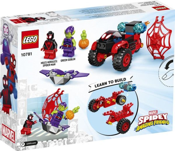 LEGO Marvel Miles Morales: Spider-Man's Techno Trike 10781