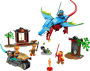 Alternative view 2 of LEGO Ninjago Ninja Dragon Temple 71759