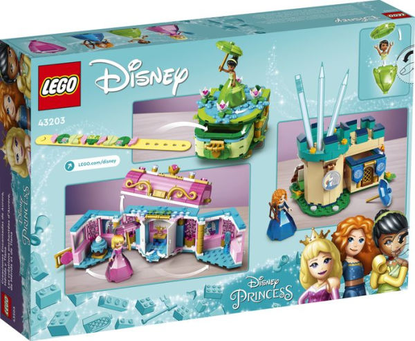 LEGO Disney Princess Aurora, Merida and Tianas Enchanted Creations 43203