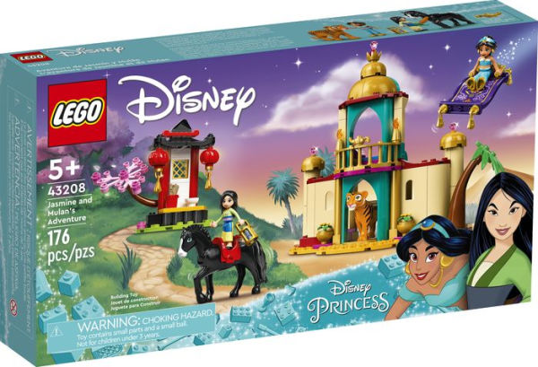 LEGO Disney Princess Jasmine and Mulans Adventure 43208