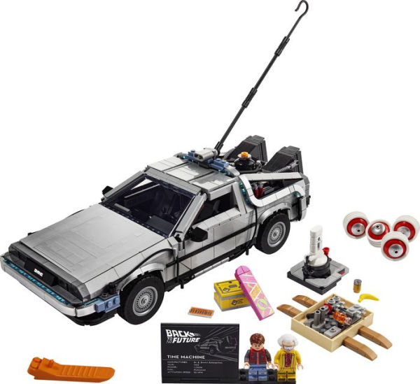 LEGO Icons Back to the Future DeLorean Time Machine 10300