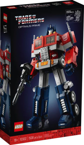 LEGO Icons Optimus Prime 10302 by LEGO Systems Inc. Barnes Noble