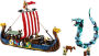 Alternative view 2 of LEGO Creator Viking Ship and the Midgard Serpent 31132