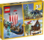 Alternative view 7 of LEGO Creator Viking Ship and the Midgard Serpent 31132