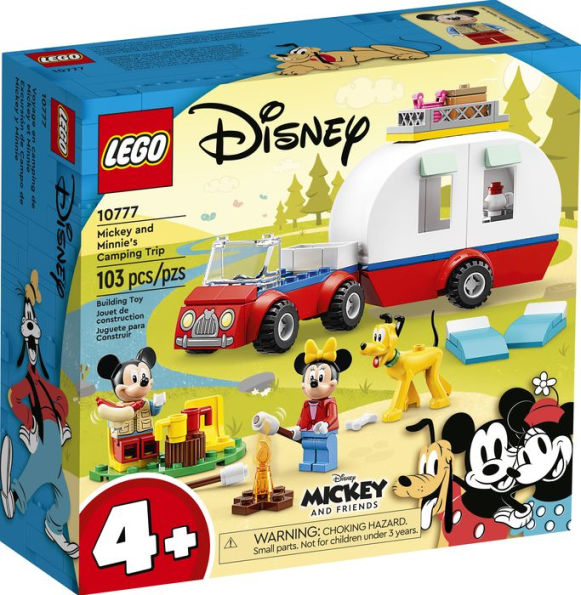 LEGO Mickey and Friends Mickey Mouse and Minnie Mouse's Camping Trip 10777