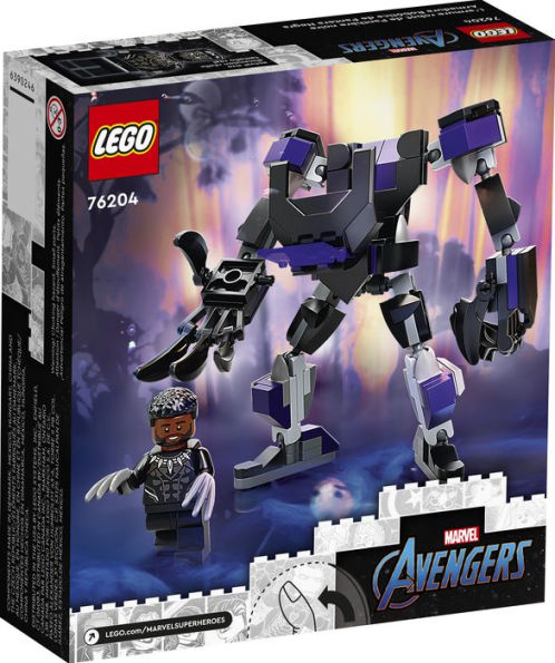 LEGO Super Heroes Black Panther Mech Armor 76204 (Retiring Soon)