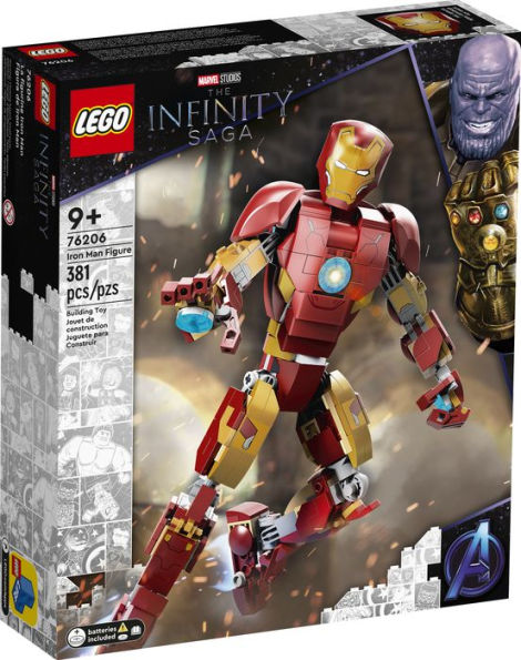 LEGO Super Heroes Iron Man Figure 76206 by LEGO Systems Inc