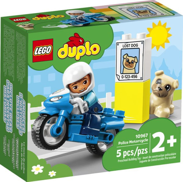 LEGO DUPLO Town Police Motorcycle 10967