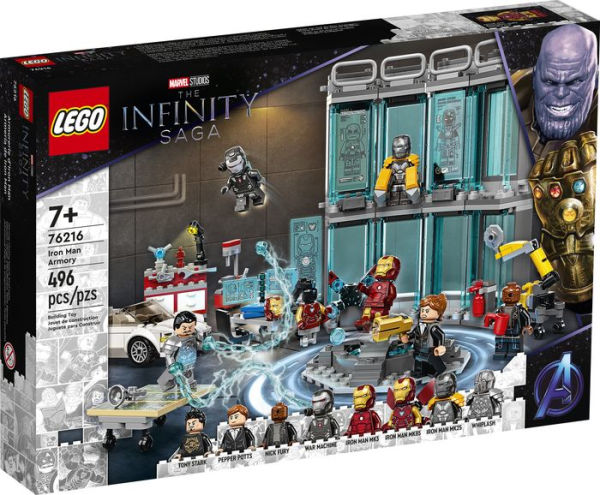 LEGO Super Heroes Iron Man Armory 76216