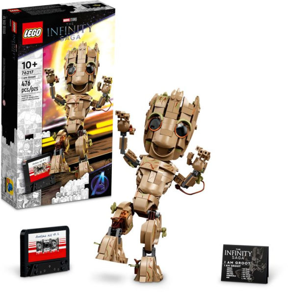 LEGO Super Heroes I am Groot 76217 (2022 Toy of the Year Award Winner)