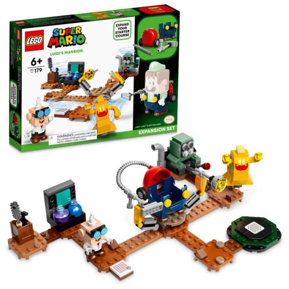 LEGO Super Mario Luigi's Mansion Lab and Poltergust Expansion Set 71397 (Retiring Soon)