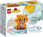 Alternative view 4 of LEGO DUPLO Bath Time Fun: Floating Red Panda 10964