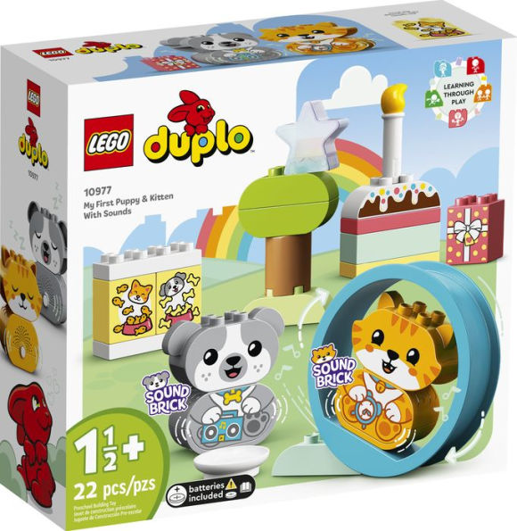 LEGO DUPLO My First Puppy & Kitten With Sounds 10977