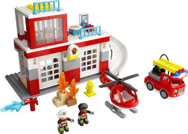 LEGO DUPLO Town Fire Station & Helicopter 10970