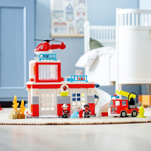 LEGO DUPLO Town Fire Station & Helicopter 10970