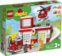 Alternative view 7 of LEGO DUPLO Town Fire Station & Helicopter 10970