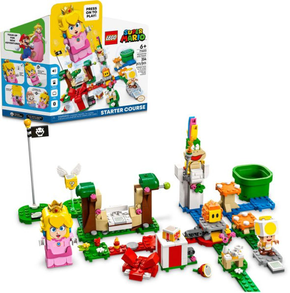 LEGO Super Mario Adventures with Peach Starter Course 71403 2022 Toy of the Year Award Winner Retiring Soon by LEGO Systems Inc. Barnes Noble